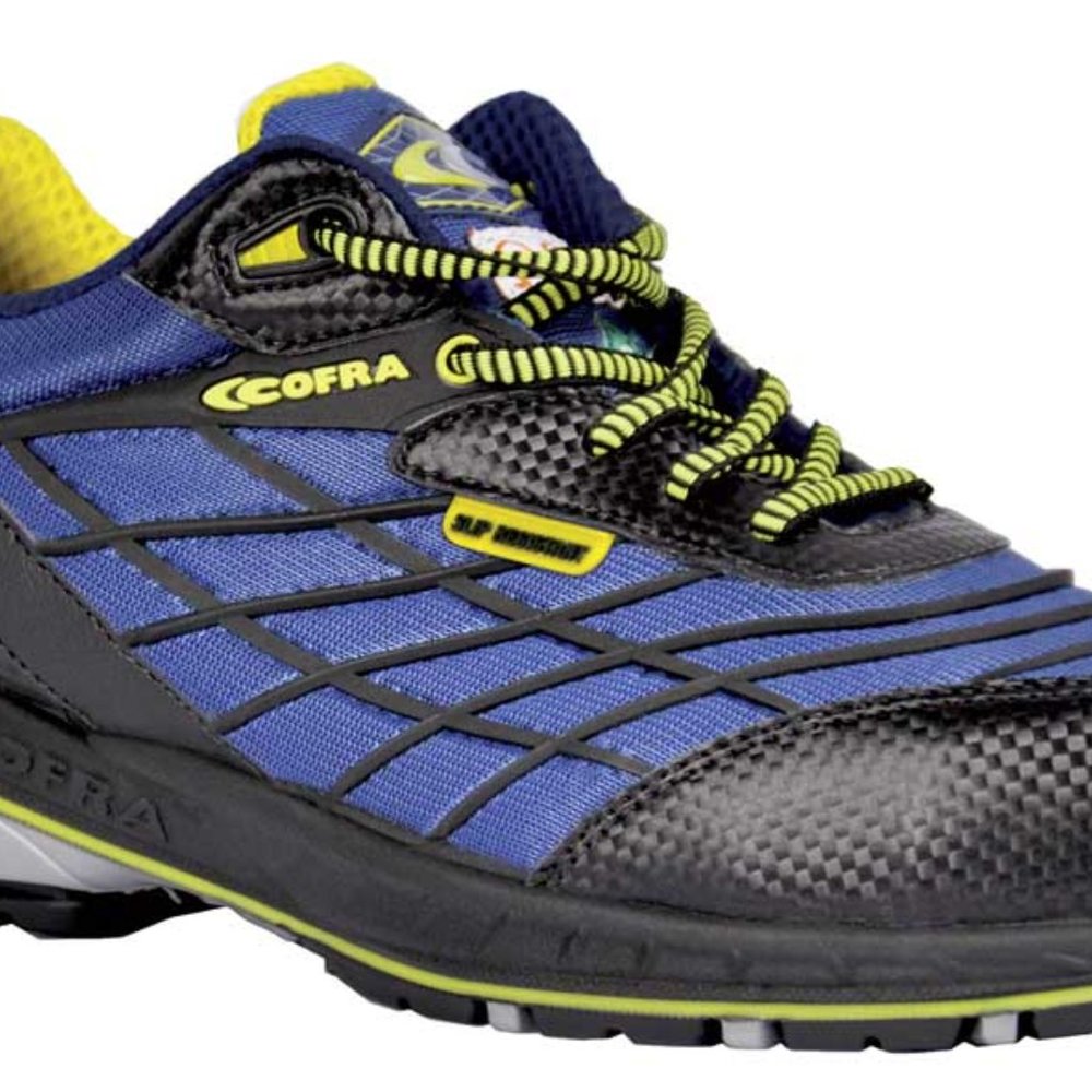 New mens Cofra TRIVELA navy safety shoes